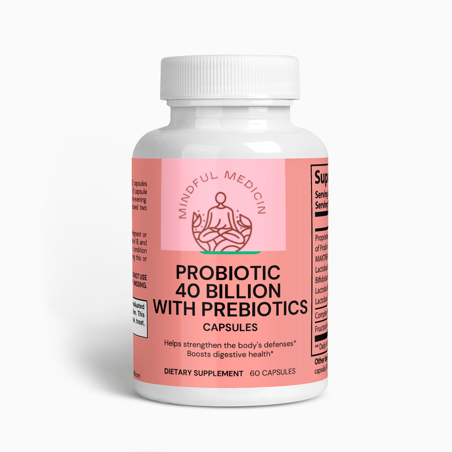 Probiotic 40 Billion with Prebiotics