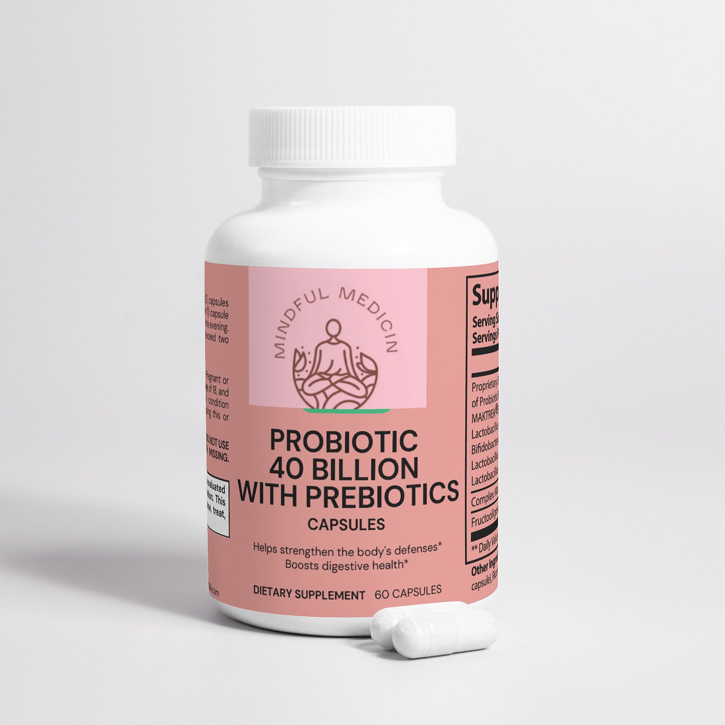 Probiotic 40 Billion with Prebiotics